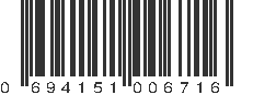 UPC 694151006716