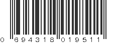 UPC 694318019511