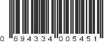 UPC 694334005451