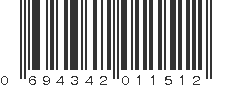 UPC 694342011512