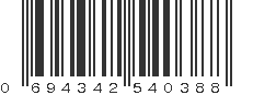 UPC 694342540388