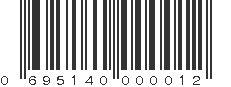 UPC 695140000012