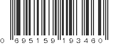 UPC 695159193460