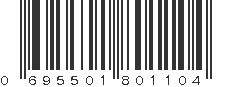 UPC 695501801104