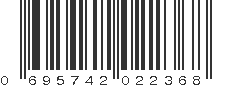 UPC 695742022368