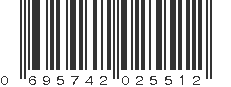 UPC 695742025512