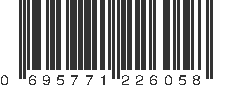 UPC 695771226058