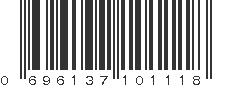 UPC 696137101118