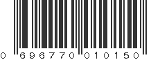 UPC 696770010150