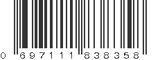 UPC 697111838358