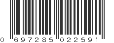 UPC 697285022591