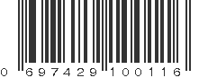 UPC 697429100116