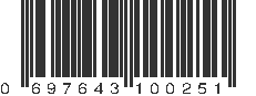 UPC 697643100251