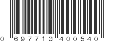 UPC 697713400540