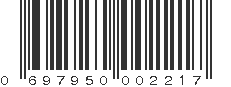 UPC 697950002217