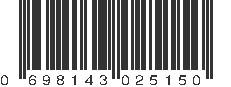 UPC 698143025150