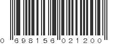 UPC 698156021200