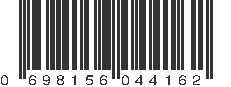 UPC 698156044162