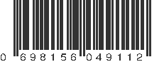 UPC 698156049112