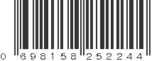 UPC 698158252244