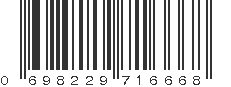 UPC 698229716668