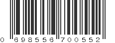 UPC 698556700552