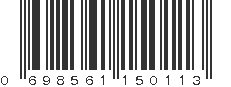 UPC 698561150113