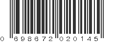 UPC 698672020145