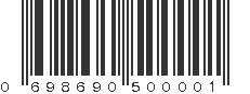 UPC 698690500001