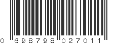 UPC 698798027011