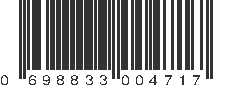 UPC 698833004717