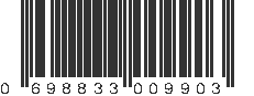 UPC 698833009903