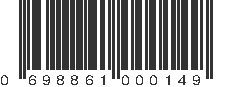 UPC 698861000149