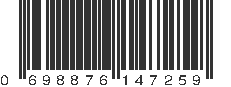 UPC 698876147259