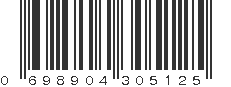 UPC 698904305125