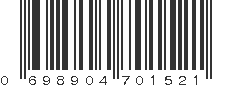 UPC 698904701521