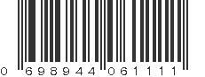 UPC 698944061111