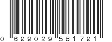 UPC 699029581791