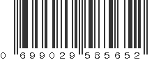 UPC 699029585652