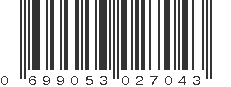 UPC 699053027043