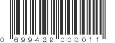 UPC 699439000011