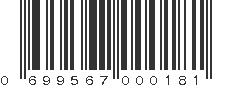 UPC 699567000181