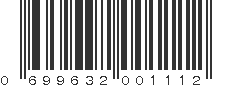 UPC 699632001112