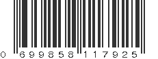 UPC 699858117925