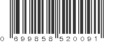 UPC 699858520091