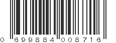 UPC 699884008716