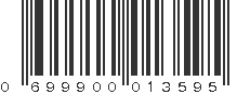 UPC 699900013595