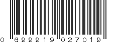 UPC 699919027019