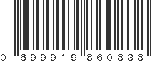 UPC 699919860838