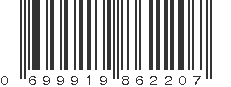 UPC 699919862207